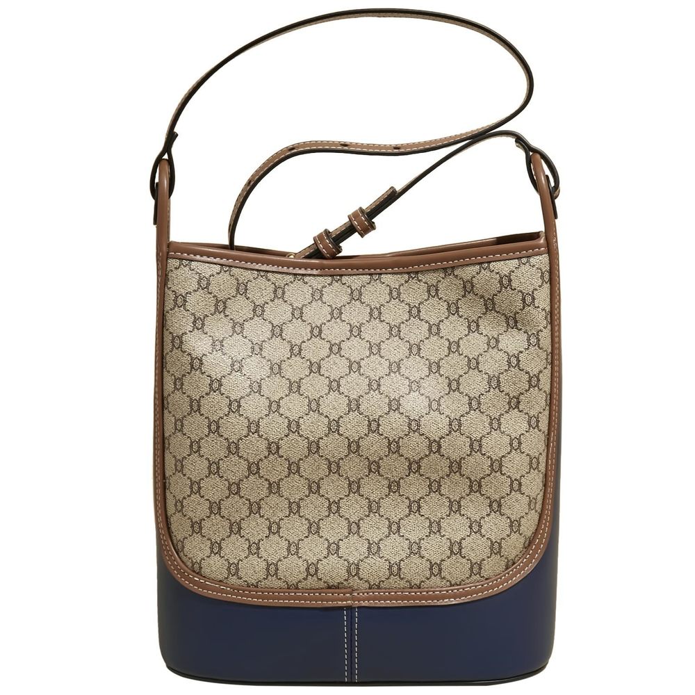 Women'S Yk Corduroy Bow Print Strap Satchel Heart Closure Double Handle